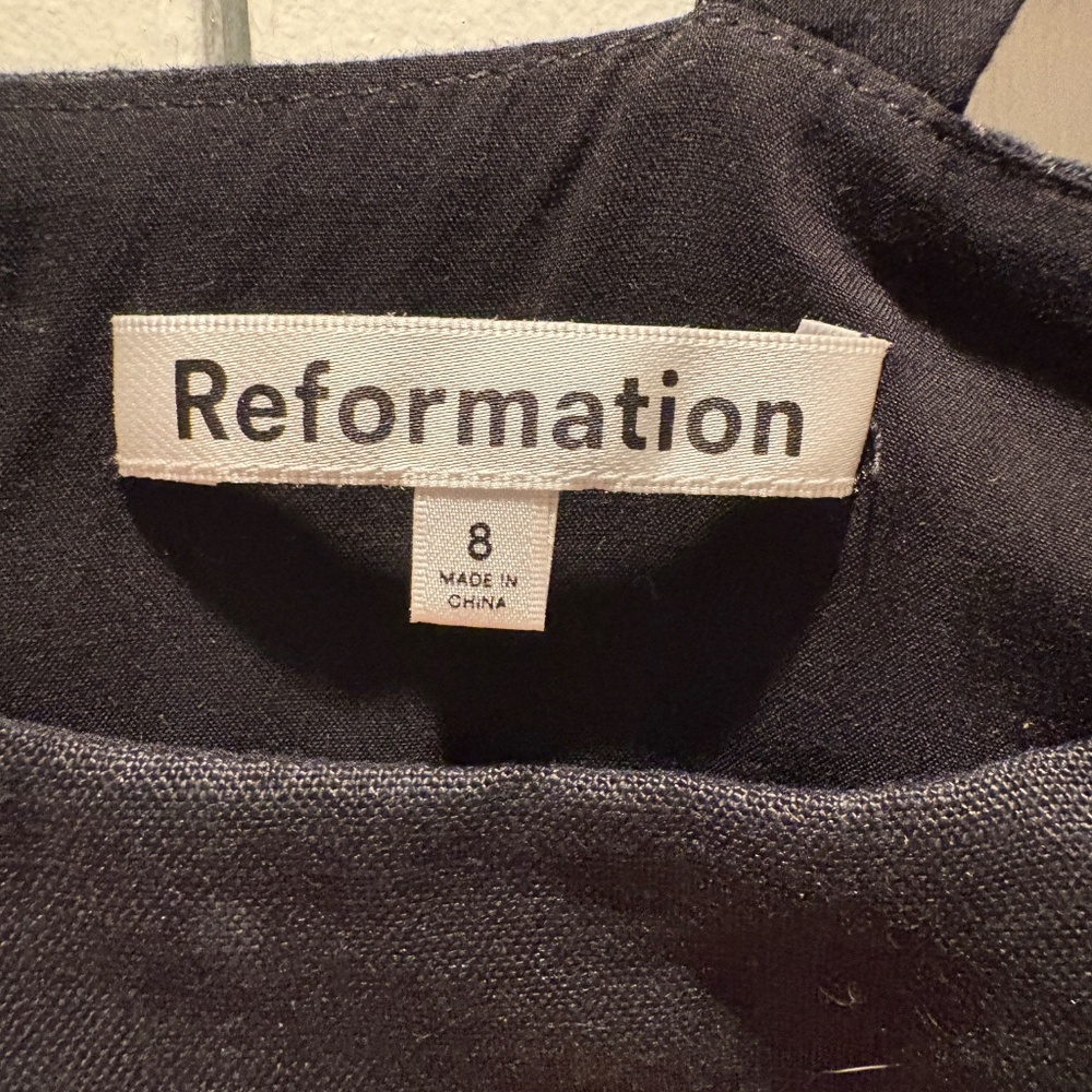 Reformation Oaklyn Linen Dress size 8, NWT - Picture 10 of 13